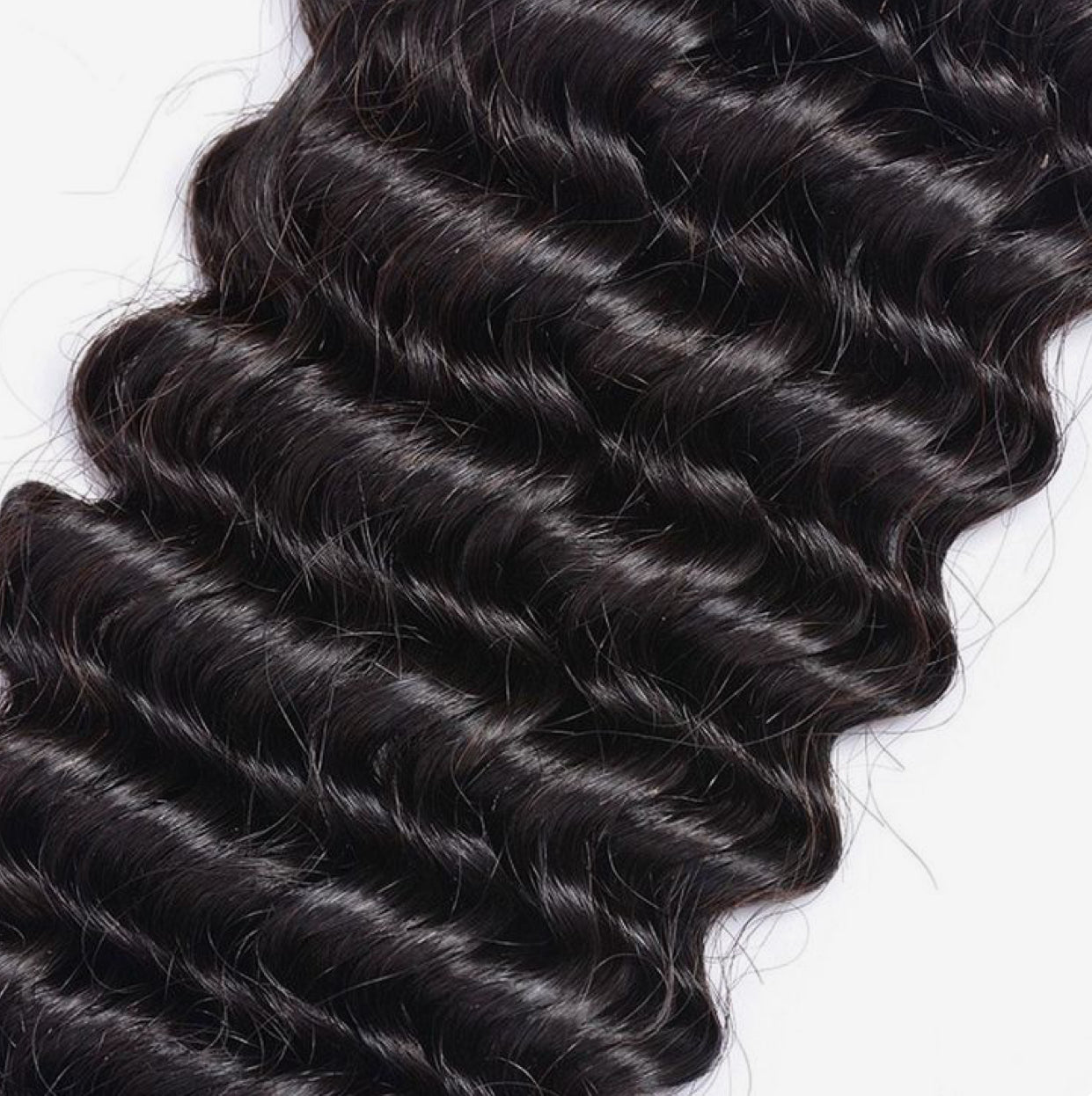 Raw Hair Bundle 1Pc Deep Wave