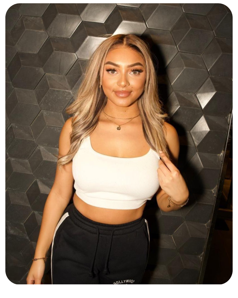 Ash Highlight Blonde Wig HD Lace 13X4