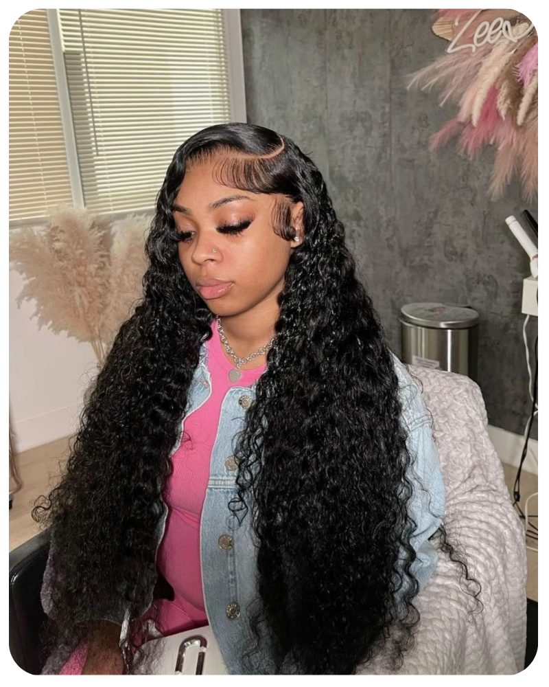 Deep Curly Virging HD Lace Wig