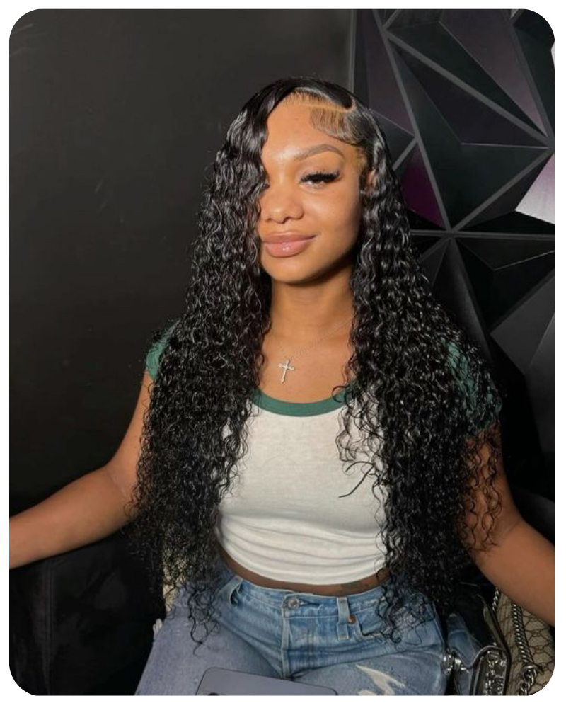 Deep Curly Virging HD Lace Wig