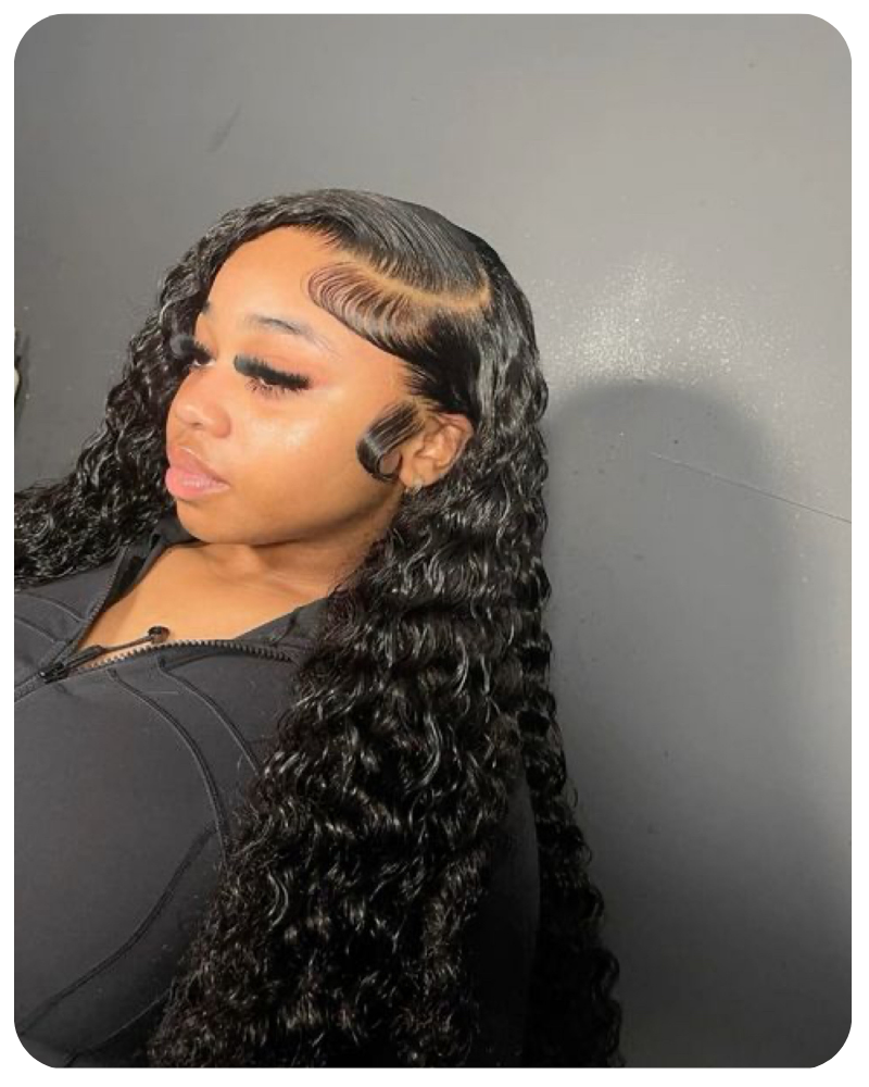 Deep Curly Virging HD Lace Wig