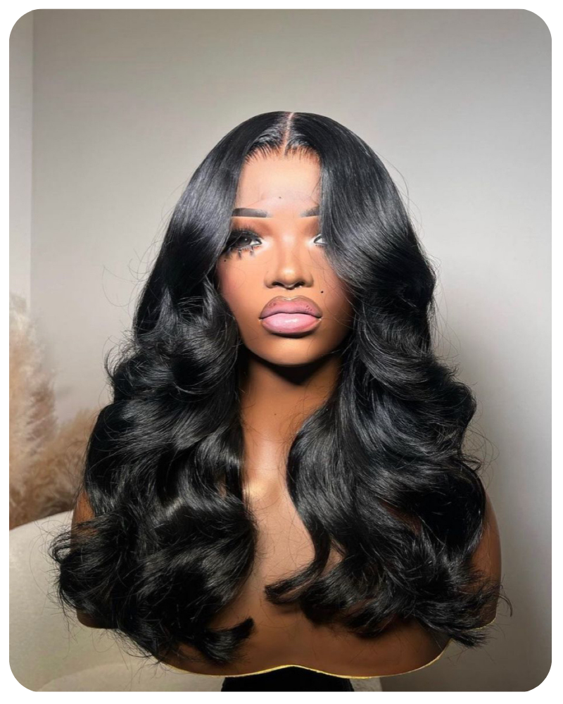 Raw hair Silky Body Wave Pre Plucked HD Lace Wig