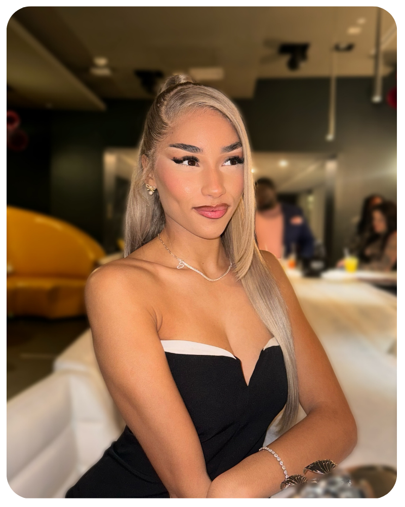 Ash Highlight Blonde Wig HD Lace 13X4