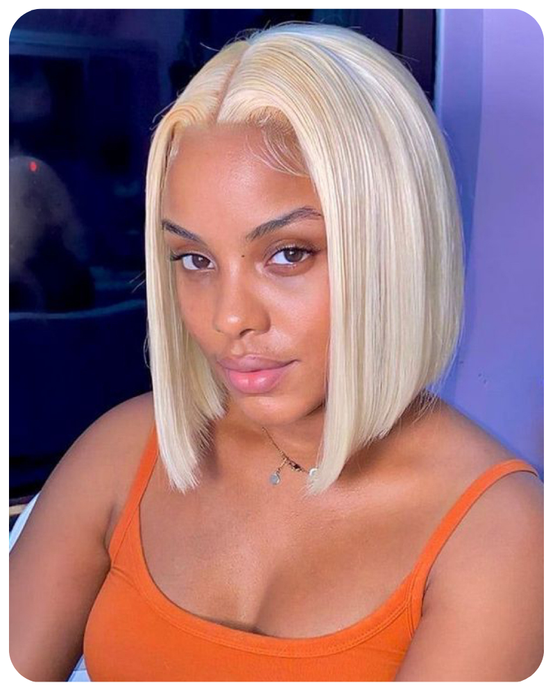 613 bob HD lace wig 13X4