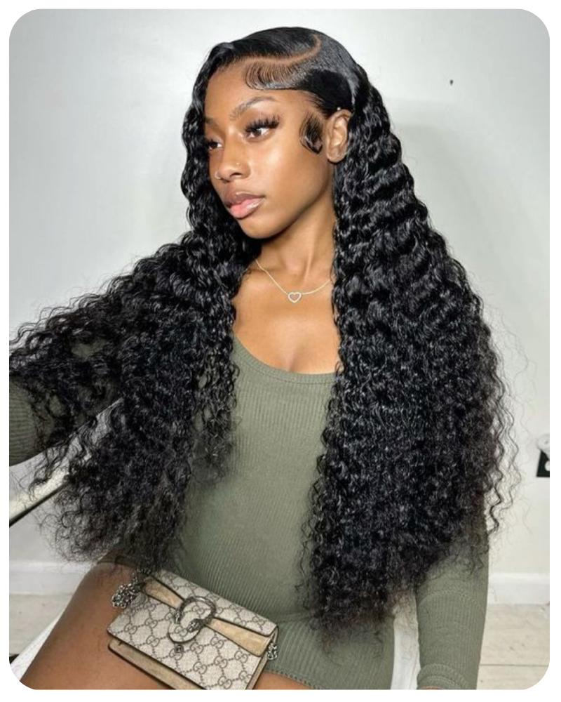 Deep Curly Virging HD Lace Wig