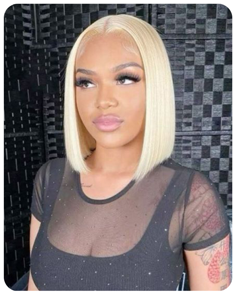 613 bob HD lace wig 13X4
