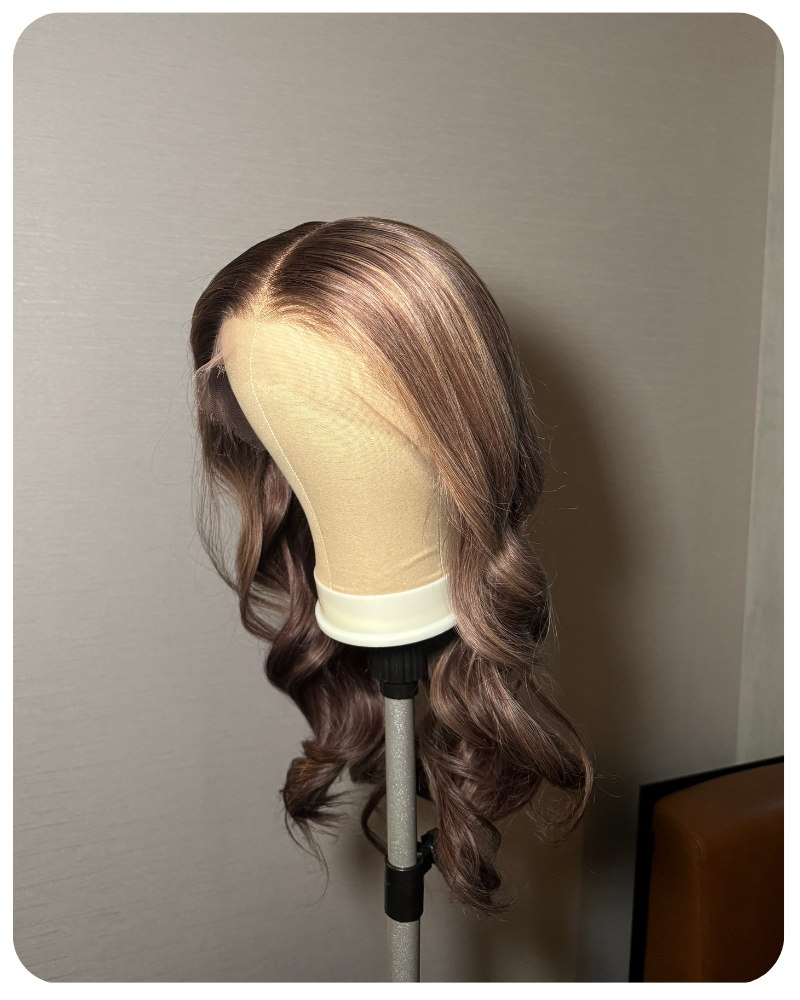 Ash Brown 13x4 Body Wave HD Lace Wig