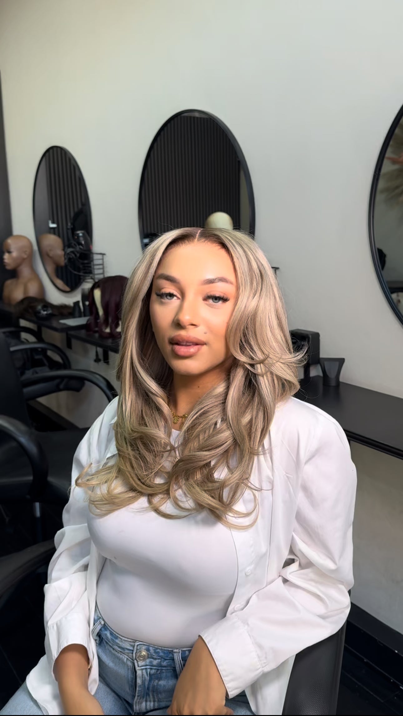 Latto straight honey blond highlight bundle