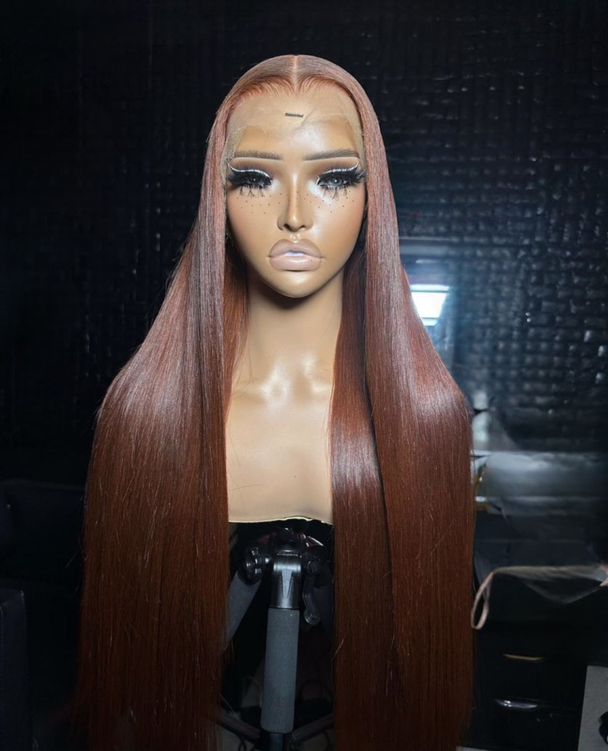 Dark Reddish Brown HD Lace 13x6