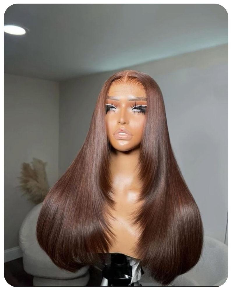 Dark Reddish Brown HD Lace 13x6