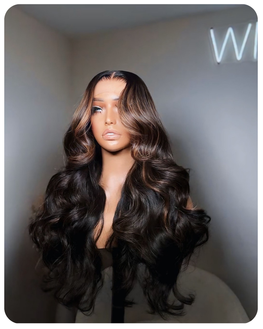 Highlight Frontal HD lace Wig 13X4