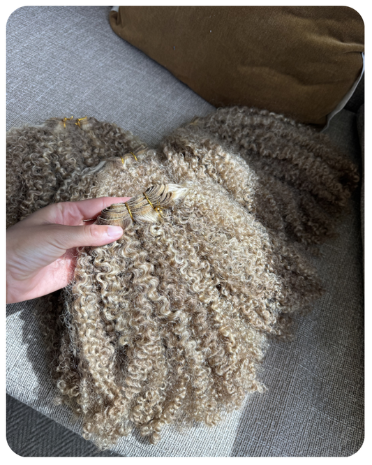Honey Blond Kinky Curly Dream Bundles ( PRE ORDER )