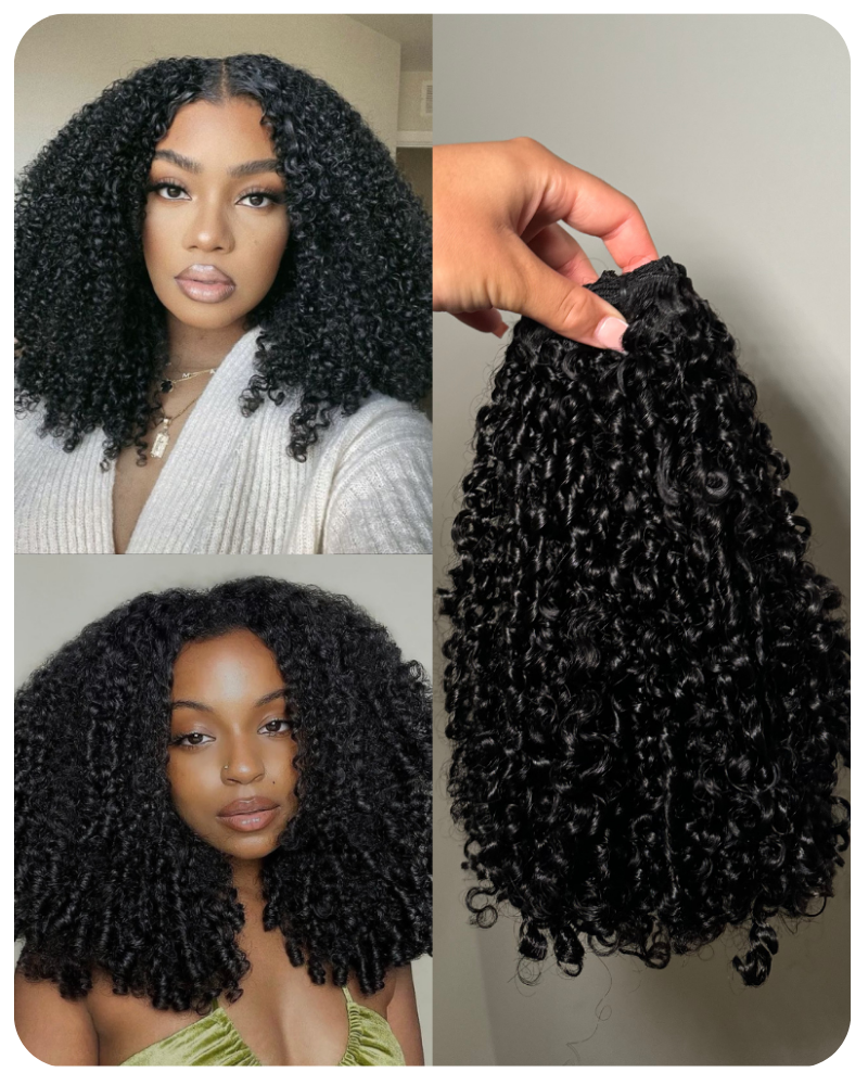 Pixie 3c curly 1 pice bundle